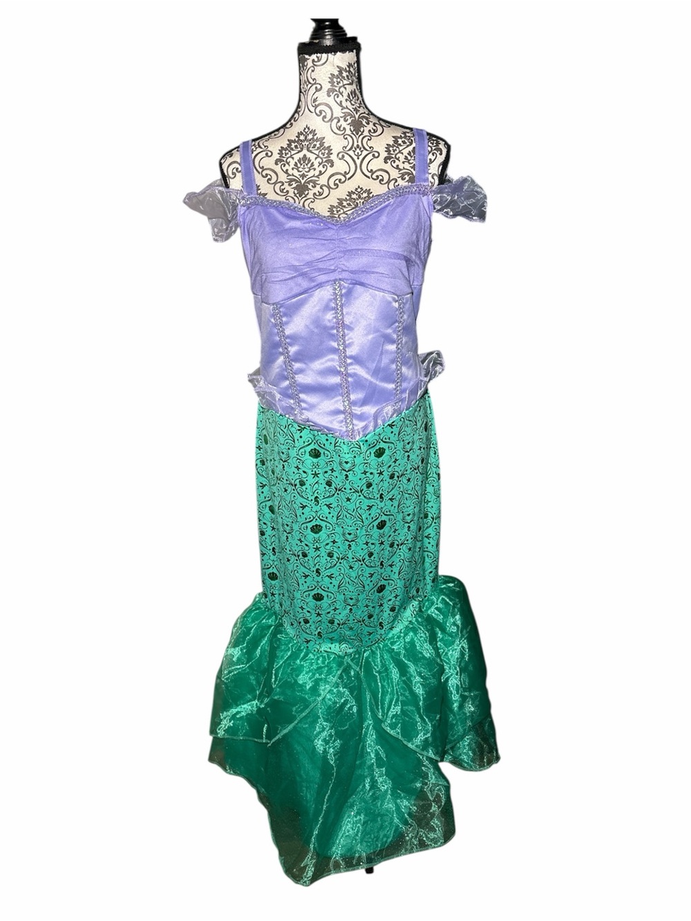 Disney princess little Mermaid Costume Dress for women
